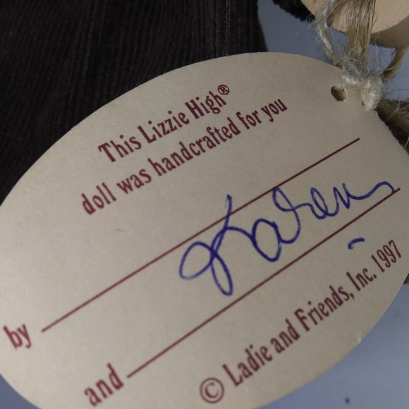 Lizzie High " Beatrice High" #1405 collectible wood doll ~11" tall - Picture 6 of 14